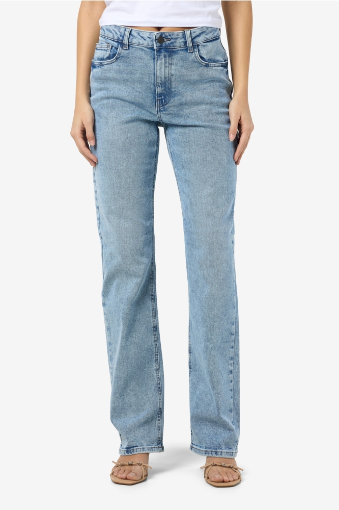 NMMONICA HW STRAIGHT JEAN AZ359LB N 27032650 Light Blue Denim